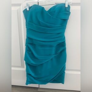 BCBG Strapless Cocktail Dress